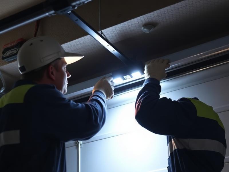Emergency garage door service - professional workmanship