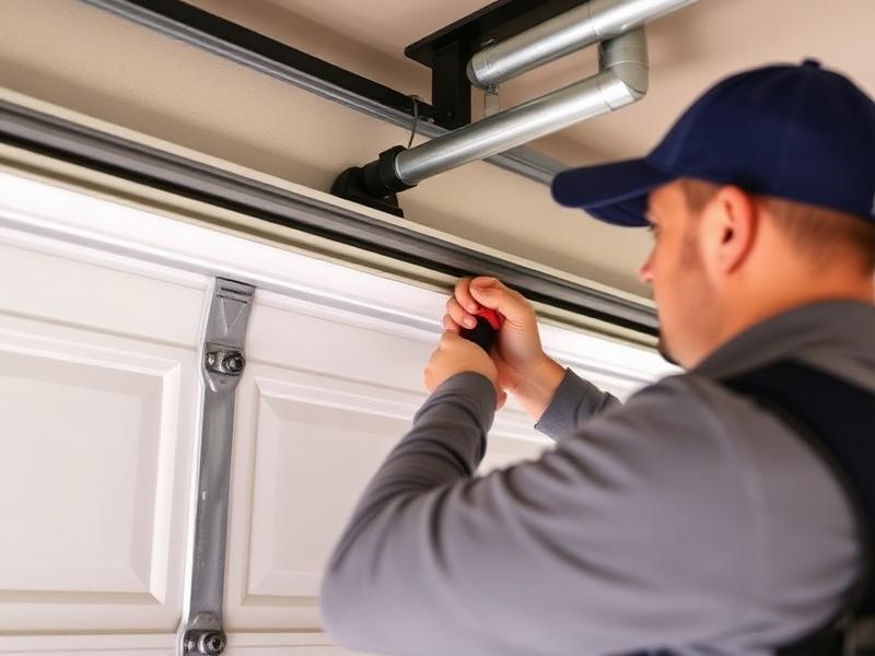Maintenance garage door service - professional workmanship